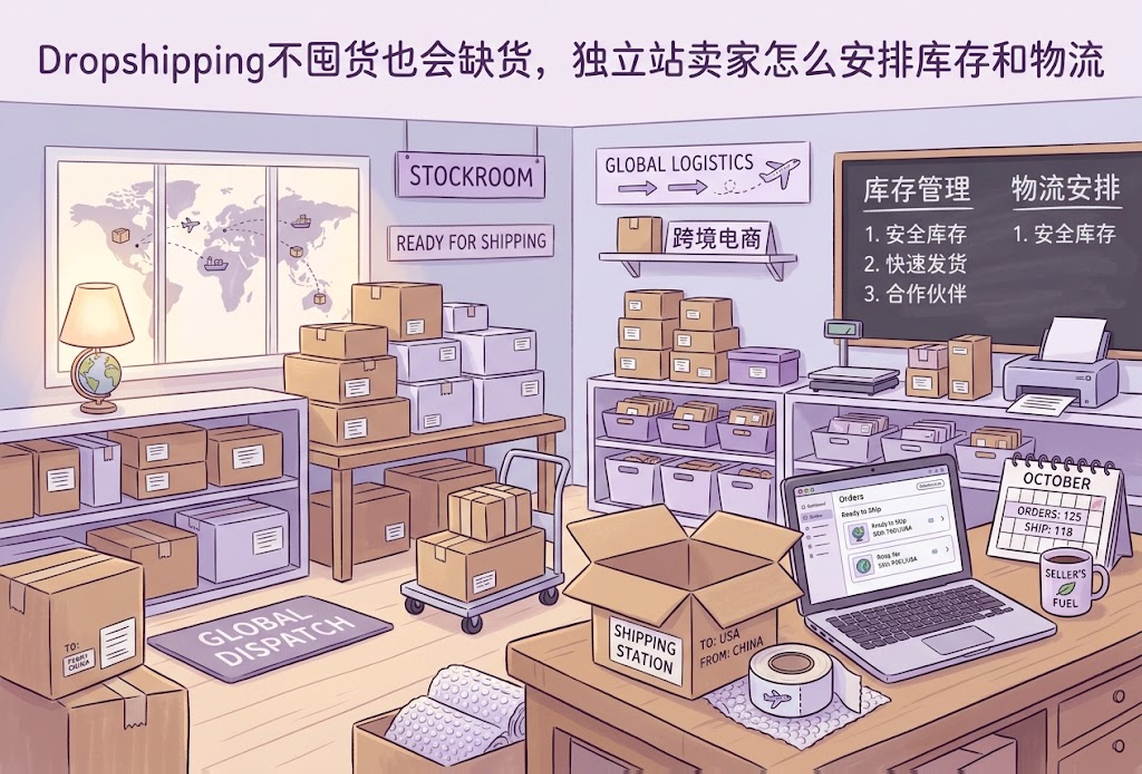 Dropshipping囤货缺货