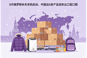 8月俄罗斯秋冬采购启动，中国这6类产品迎来出口窗口期