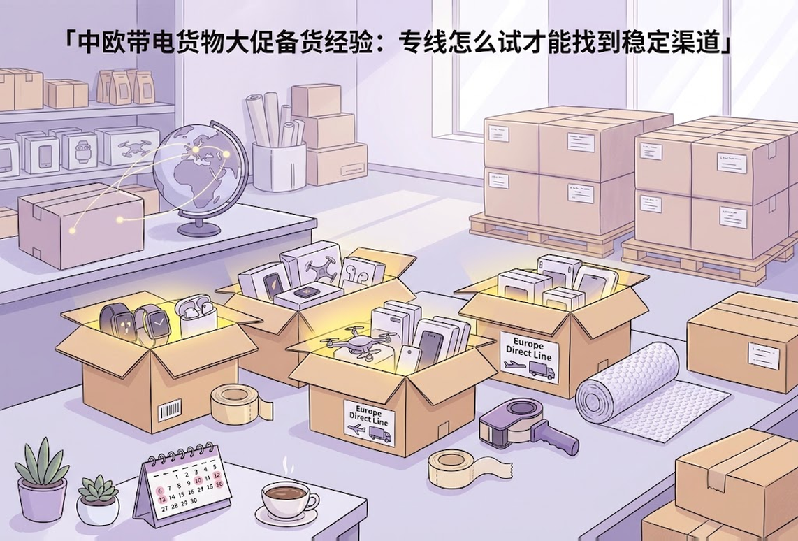 带电货物大促备货