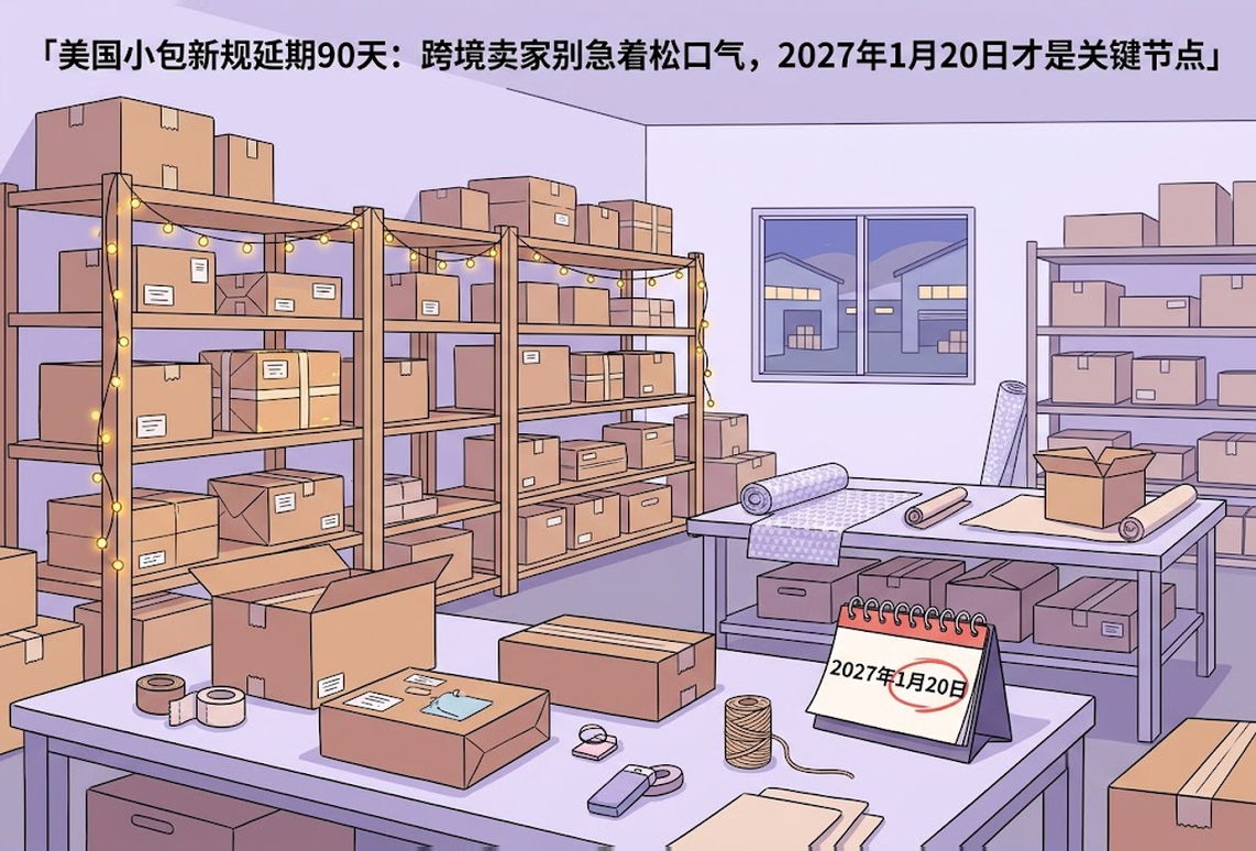 美国小包新规延期