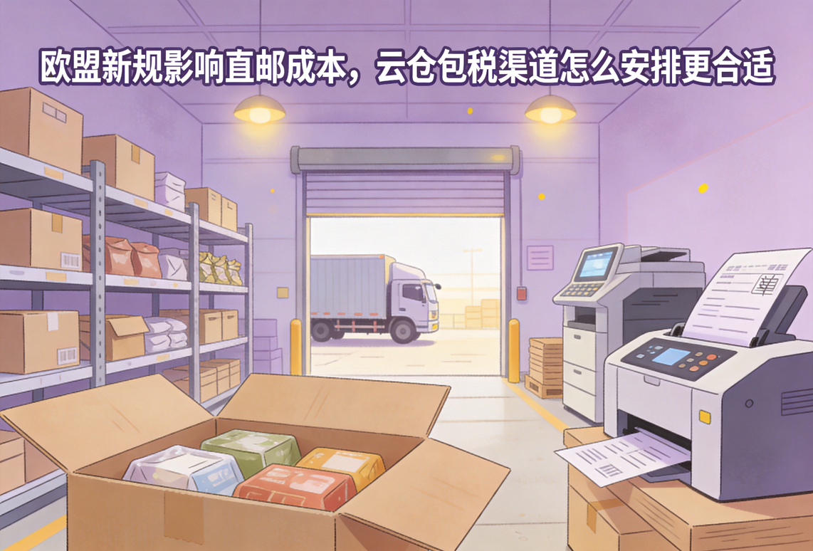 欧盟新规影响直邮成本，云仓包税渠道怎么安排更合适