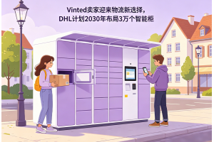 Vinted卖家迎来物流新选择，DHL计划2030年布局3万个智能柜
