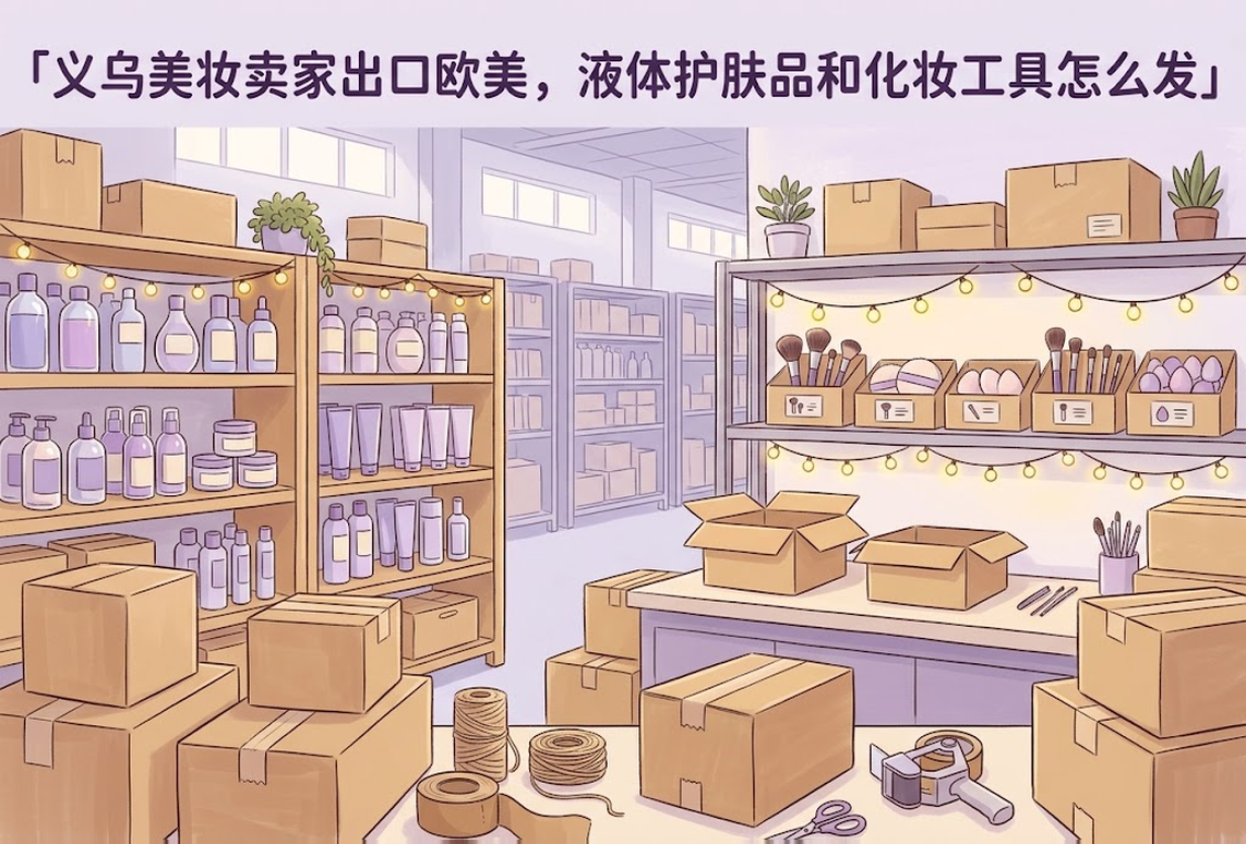 义乌美妆卖家出口