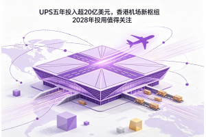 UPS五年投入超20亿美元，香港机场新枢纽2028年投用值得关注